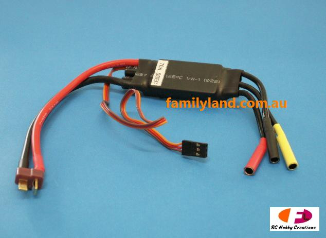 Great Swift ESC 70amp brushless for Helicopter Cyclone 425