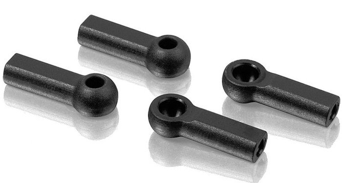 Xray 302665 Composite Ball Joint 4.9mm - Closed with Hole (4)