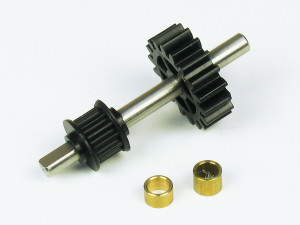 Twister 6602302 T/R drive gear & shaft set (3D Storm)