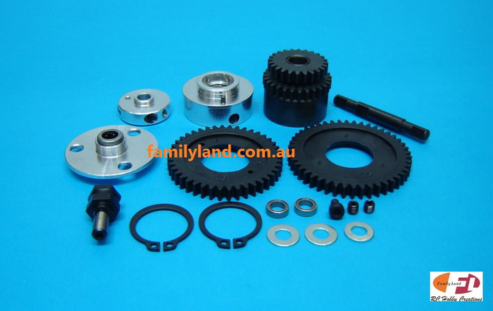 Colt S1024 2-Speed Kit to suit Shaft Drive On Road Car 1/10 (24t/ 28t, 46t/ 42t)