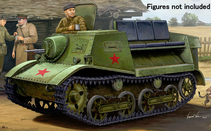 Hobby Boss 83847 Soviet T-20 Armored Tractor Komsomolets 1938  1/35