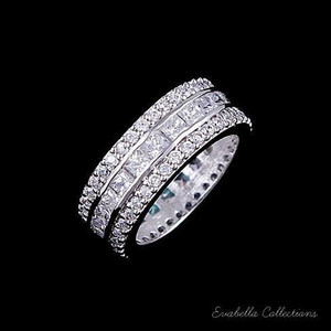Color: Crystal Clear Stones,Size: 8 - LUMINA Pure & Pink Banquet Rings K290-6053908933 Color: Crystal Clear Stones,Size: 8 - LUMINA Pure & Pink Banquet Rings K290-6053908933