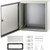  NEMA Steel Enclosure, 16 x 16 x 8'' NEMA 4X Steel Electrical Box, IP66 Waterproof & Dustproof, Out E415-DQXJSTCFS40X40X20V0