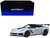 2019 Chevrolet Corvette C7 ZR1 Ceramic Matrix Gray Metallic with Carbon Top 1/18 Model Car by Autoa F977-71277