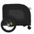  Pet Bike Trailer Black and Grey Oxford fabric, Iron, PVC Medium A949-93860