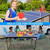 Folding 54-inch Blue Ping Pong Table Tennis Table Set with Net 2 and Paddles Q280-FNTMFPB112439586
