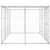  Dog Kennel Silver Galvanized steel 78.1 ft Tough Dog Kennel A949-3082303