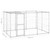 Dog Kennel Silver Galvanized steel 78.1 ft Tough Dog Kennel A949-3082303