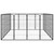  Dog Playpen Black Powder-coated steel Dog Playpen Rectangular A949-3115961