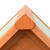 Dog House Brown and Green Solid Pine and Fir Wood Medium A949-170639