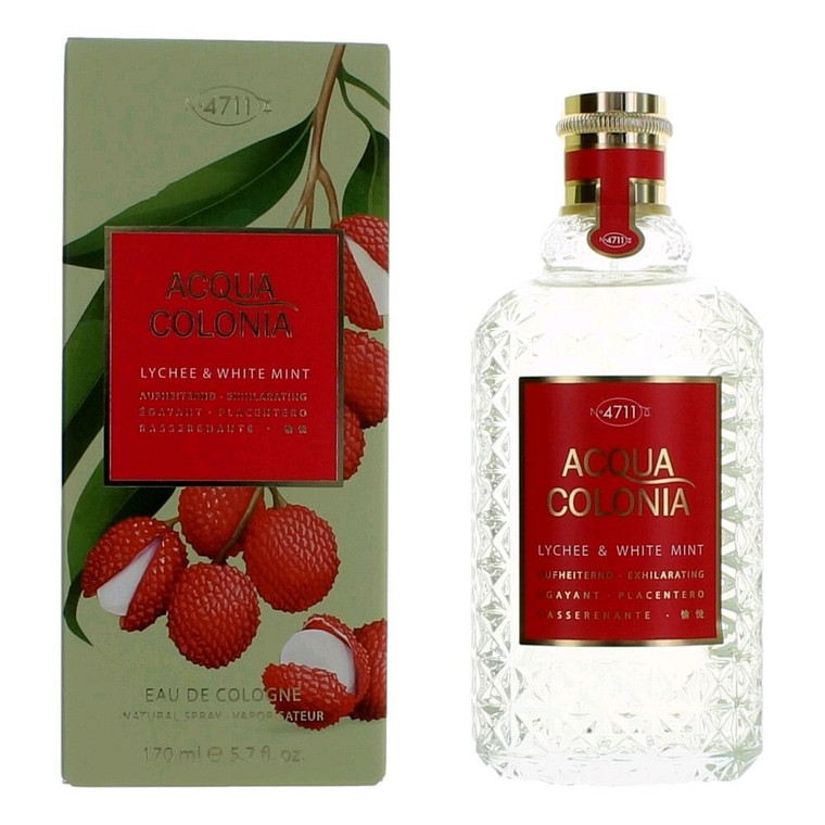 Acqua Colonia Lychee and Mint by 4711, 5.7 oz Eau De Cologne Splash/Spray for Women R654-aw4711aclm57s