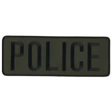 Police Patch, Velcro Back