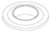 FLANGE, 1" NPT