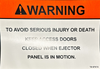 DECAL,CAUTION-KEEP ACCESS DR C