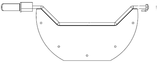 ROD, HINGED CHUTE BLOCKER
