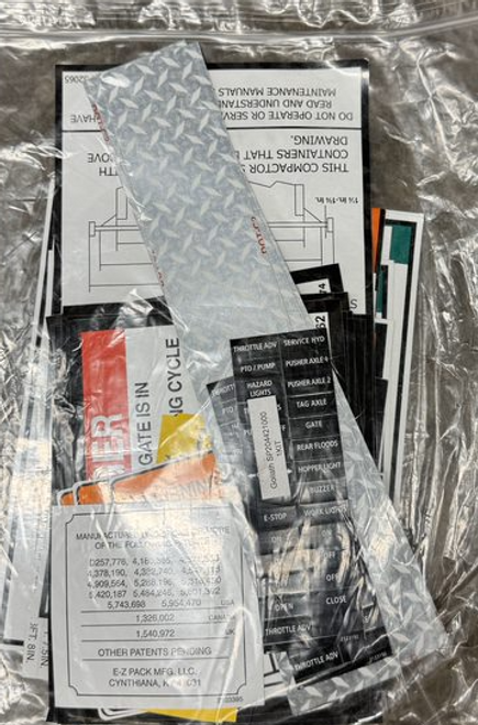 KIT, DECAL GOLIATH G-300