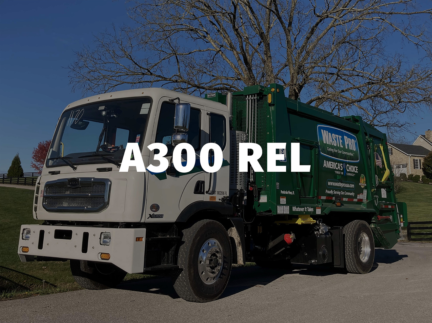 A300 REL Refuse Truck
