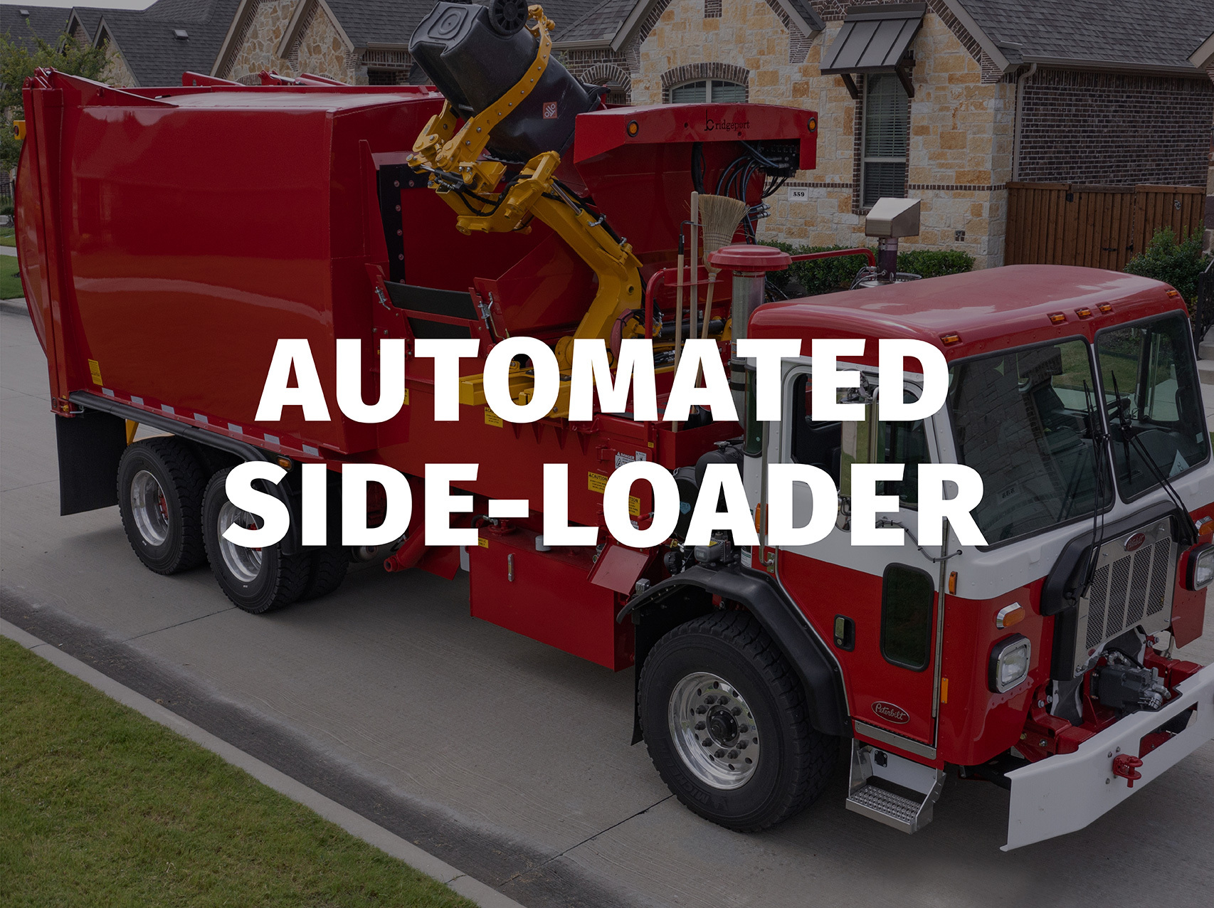 Automated Side Loader Refuse Truck