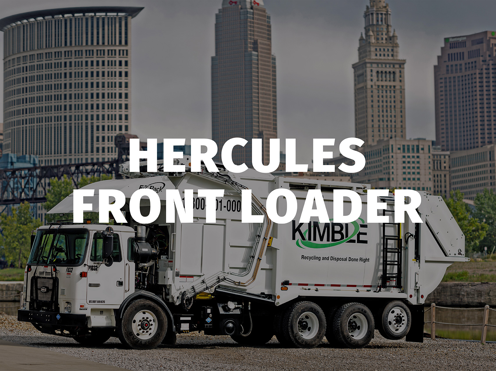 Hercules Front Loader Refuse Truck