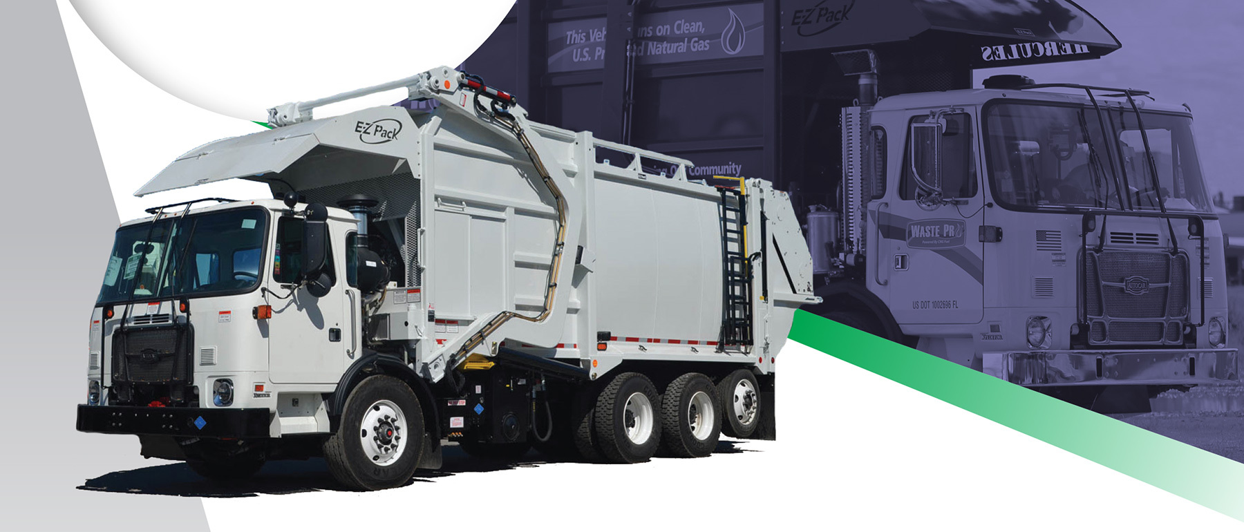 E-Z Pack Hercules Front Loader Header Image