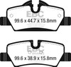 EBC 14+ Mini Hardtop 1.5 Turbo Cooper Ultimax2 Rear Brake Pads - UD1800