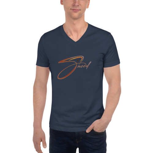 Sneed Team Unisex Short Sleeve V-Neck T-Shirt