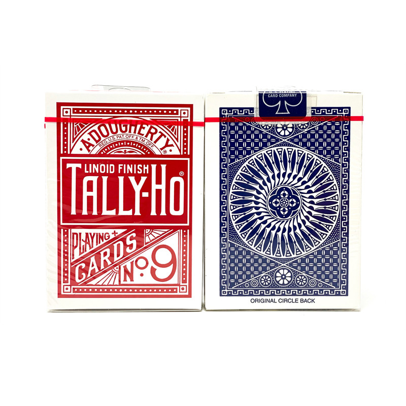Tally Ho Circle Back ゴールドフレーム Tally-Ho Circle Back Playing Cards