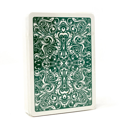 Virgolone 100% Plastic Playing Cards - Green