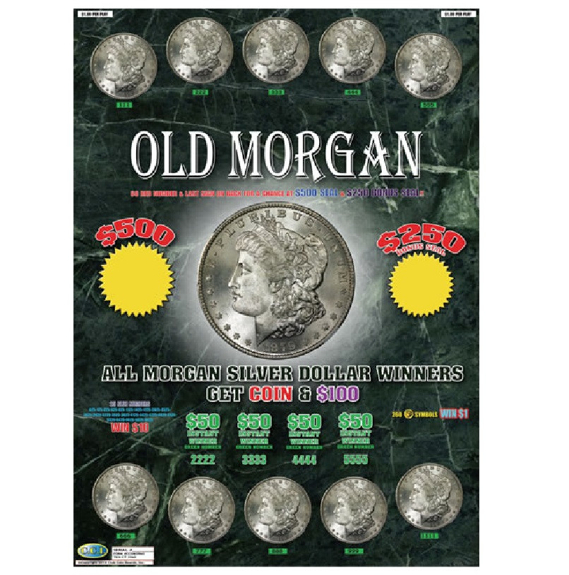 Old Morgan Coin Board