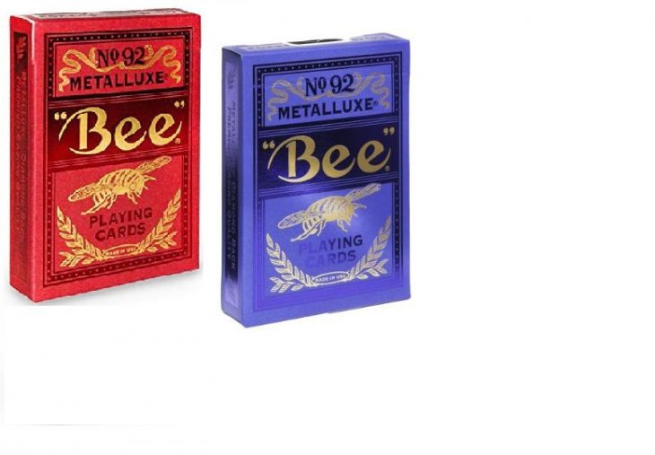 Bee Poker Regular Index Playing Cards Deck Minimum