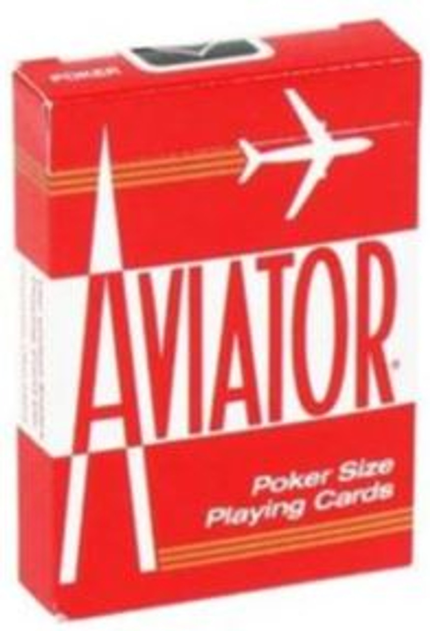 Aviator Poker Cards - 1 Gross (144 Decks)