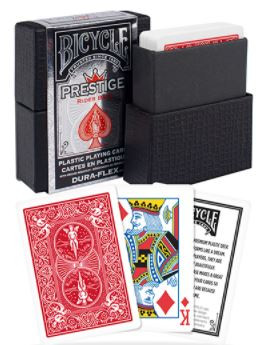 Bicycle Prestige 100% Plastic Playing Cards, 100% Plastic, Regular