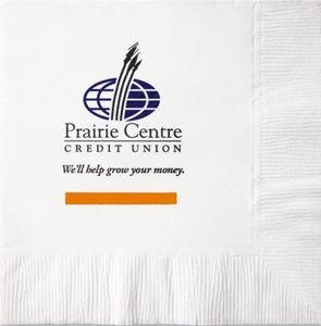 Custom White Beverage Napkins Custom White Beverage Napkins