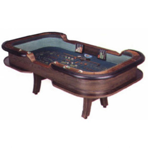Crap Table: Casino Style with H Legs, 12 ft. Crap Table: Casino Style with H Legs, 12 ft.