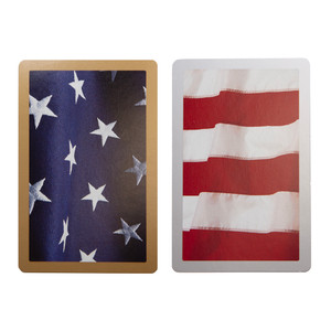 Congress Playing Card Set: Red, White, and Blue 2-Pack Bridge Set, Jumbo Index