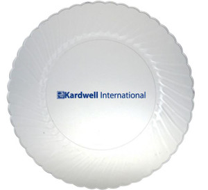 ClassicWare 10" Clear Custom Plastic Plates