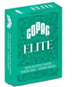 Copag Elite Single Deck Green Copag Elite Single Deck Green