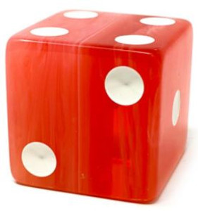 Tropical Colors Dice Collection: Watermelon Color 2" Tropical Dice, per pair Tropical Colors Dice Collection: Watermelon Color 2" Tropical Dice, per pair
