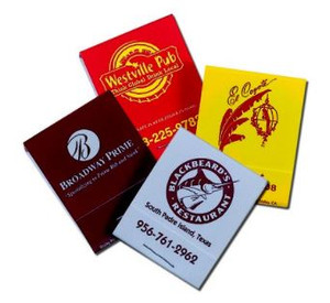 Custom Printed Matchbooks - 20 Stem Custom Printed Matchbooks - 20 Stem