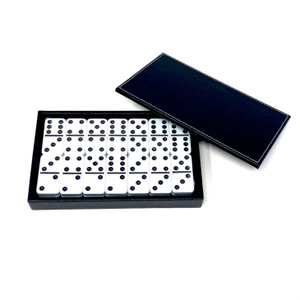 Domino Set in Leather Case Domino Set in Leather Case