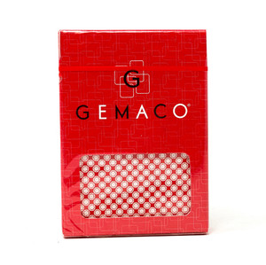 Gemback Casino Pro Playing Cards, Poker Jumbo Index, Blue/Red - 2
