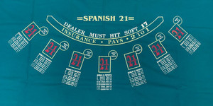 Spanish 21 Layout(Billiard Cloth) Spanish 21 Layout(Billiard Cloth)