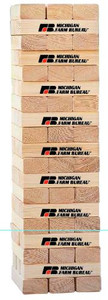 Custom Jenga Style Stacking Game Custom Jenga Style Stacking Game