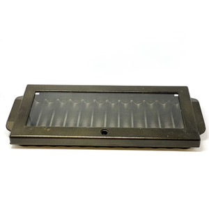 Blackjack Insert Tray: Sun Gold Aluminum with Cover, 720-Chip Capacity Blackjack Insert Tray: Sun Gold Aluminum with Cover, 720-Chip Capacity