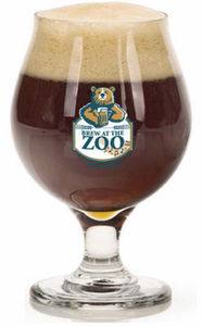 Custom 13 oz Belgian Beer Glass with Full Color Logo Custom 13 oz Belgian Beer Glass with Full Color Logo