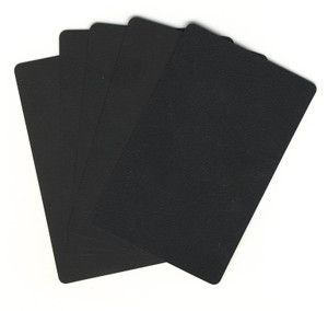 Cut Cards: Narrow Size, Black (Set of 4)