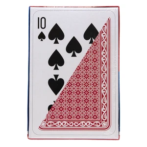 Jumbo Piatnik Playing Cards 4.5" wide  x 7" high - Red Deck