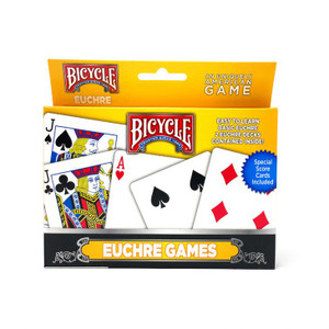 Playing Card Game Set: Bicycle, Euchre, 2 Decks Playing Card Game Set: Bicycle, Euchre, 2 Decks