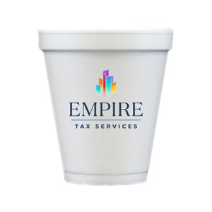 8 oz Foam Cups with Custom Logo 8 oz Foam Cups with Custom Logo