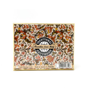 Piatnik Gift Set: Florentine 2 Deck Bridge Set Jumbo Index